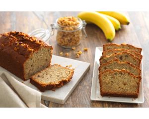 Nutty Banana Bread